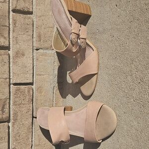 Aerosoles By Heelrest Tan Heeled Sandalsls